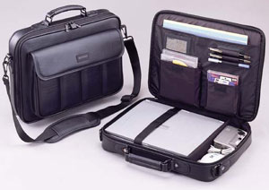 Сумка BagSpace <BS-117-15BK> (полиэстер, кож. зам., черная)