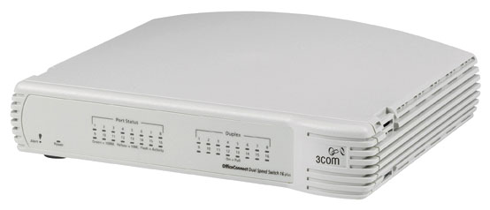 Коммутатор 3COM 3C16792 Switch 16 port 10/100mbps, Unmanaged Switch