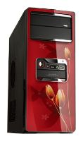 Корпус 3Cott 1801 ATX 400W Black-Red USB/Audio