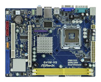 [S_775]  ASROCK  G41M-VS,Intel® G41+Intel® ICH7, LGA775, FSB1333, mATX, 2xDDR2-800, 1xPCI-Ex16, 1xPC