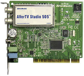 TV-tuner AVerMedia AverTV 505 PCI internal retail