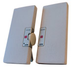 Microlab B55, USB, белые / голубые / черные, плоские, 2x0,5, 120-16000Гц
