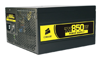 Блок питания Corsair TX850W (CMPSU-850TXEU), ATX12V V2.2, Active PFC (90-264V), ultra silent 140mm t