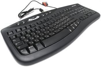 Клавиатура Microsoft Comfort Curve 2000 USB черная