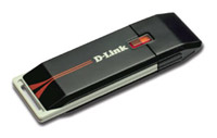 Адаптер  D-Link DWA-110 802.11g Wireless USB Dongle Adapter, до 54 Мбит/с