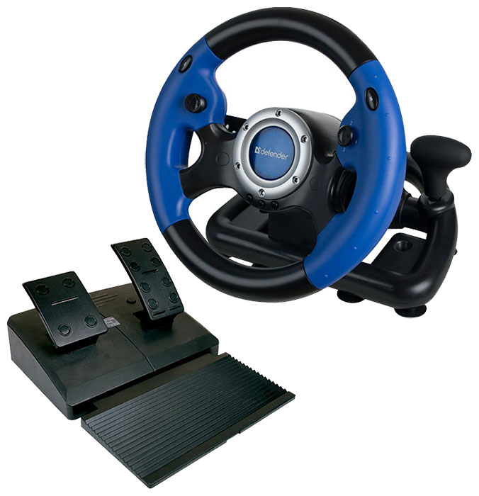 Руль DEFENDER CHALLENGE TURBO, USB