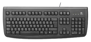 Клавиатура Logiteсh Deluxe 250 Keyboard, Black, PS/2
