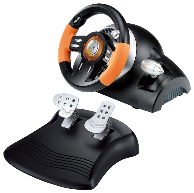 Руль Genius Speed Wheel 3 MTс педалями, с виброотдачей