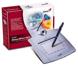 Планшет для рисования Genius  WizardPen 4"x3"