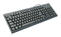 Клавиатура KB-8300M-BL-R GEMBIRD мулт.-ая., 15кл. Черная., PS/2