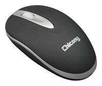 Мышь Chicony MS-0502 Chicony, optical, 800dpi,  2buttons+wheel,  USB Black/Silver