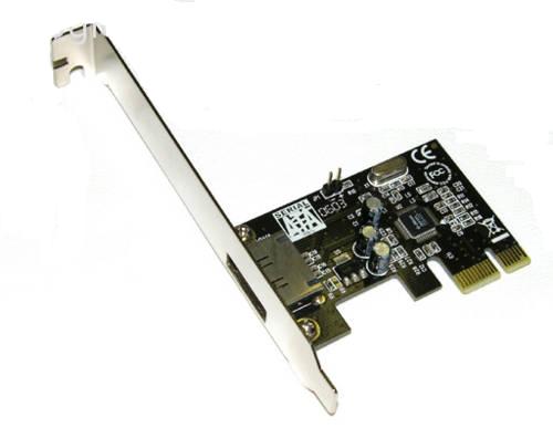 Контроллер PCI-Ex - SATA-2, планка на заднюю панель, 1-ports, MATCH TECH