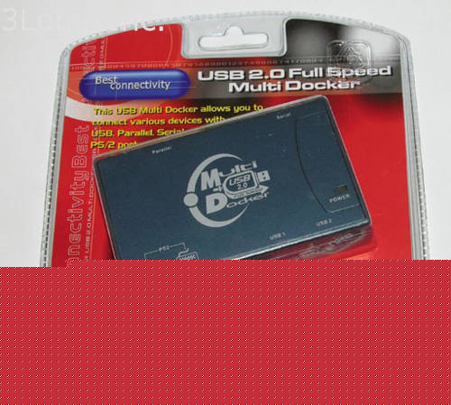 MATCH Tech. USB адаптер Multi-Docker USB to Parellel, Serial, PS/2
