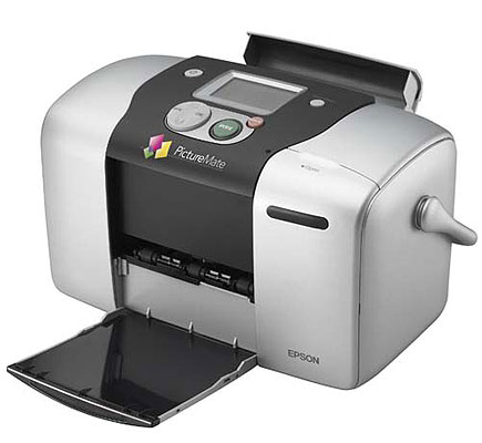 Epson PictureMate (10х15см, 5760 optimized dpi, 6 красок, USB + CF/MD/SM/MMC/SD/MS/xD)
