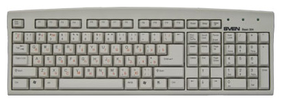 Клавиатура Sven 304 Basic  PS/2   черная