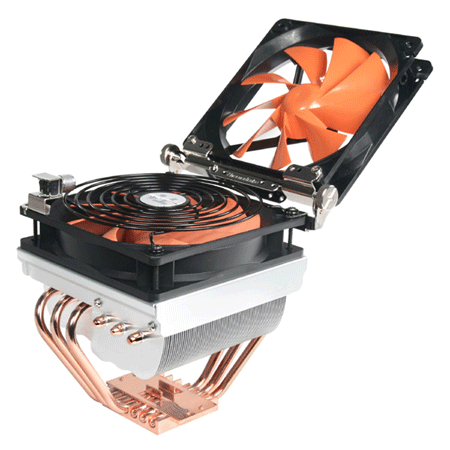 Thermaltake CL-P0477 Big Typ VR, Socket LGA775, AM2, AM2+, K8, Aluminum Fins (142 Fins), Copper Base