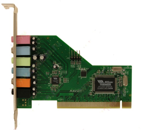 Звуковая карта Sound VIA Tremor  7.1-channel PCI oem