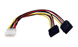 Кабель питания serial ATA 15-4 pin 5.25"