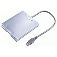 FDD 3,5" 1,44Mb, USB, внешний, black/silver